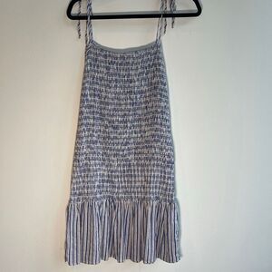 Akaiv Women's Multicolor Mini Dress Plaid Print Sleeveless Size Large